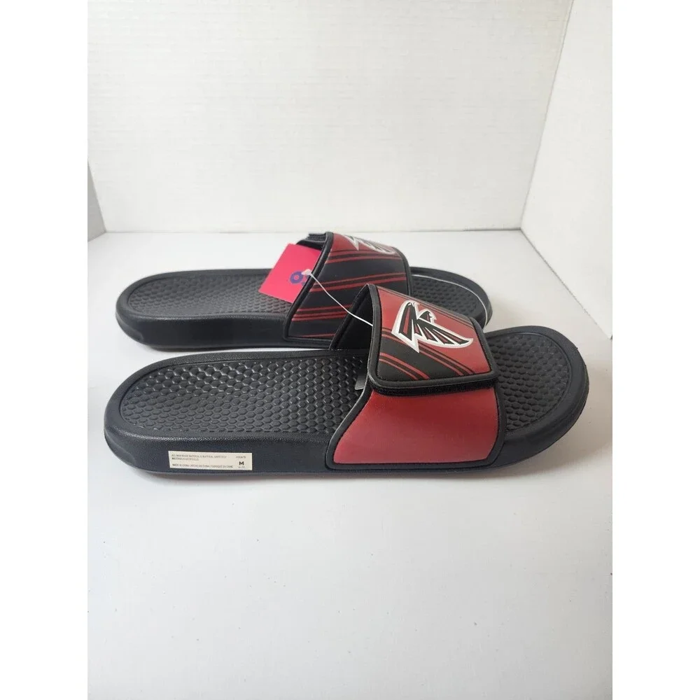 Atlanta Falcons NFL Men's Foam Sport Slide On Sandal Men's Size 9-10